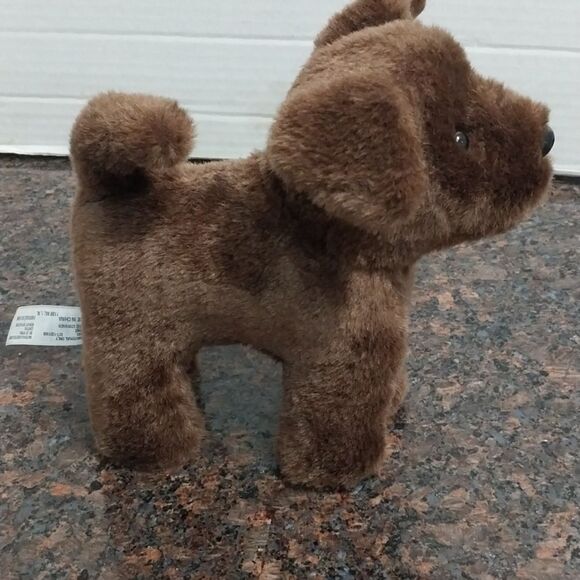American Girl Brown Plush Puppy Toy - Picture 2 of 5